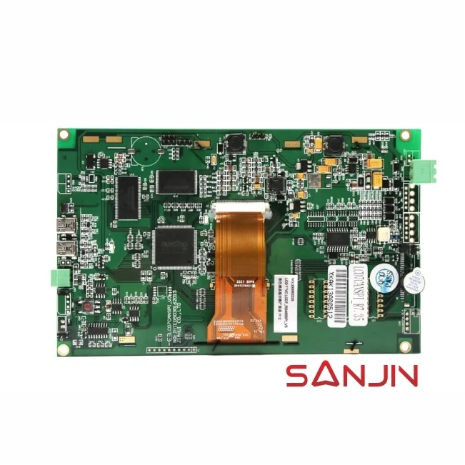 ThyssenKrupp elevator pcb LCD7CANSPI